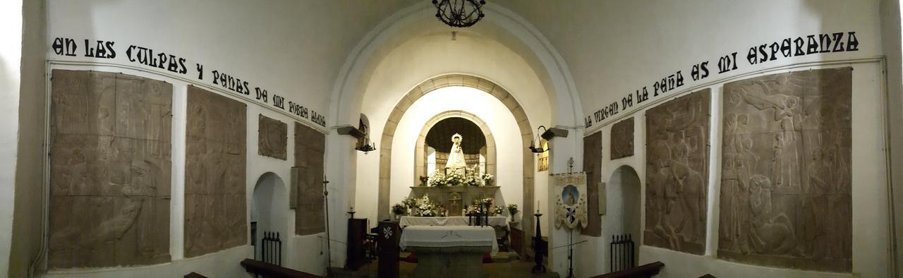 Hotel Hospederia Del Santuario De La Pena De Francia El Cabaco Esterno foto